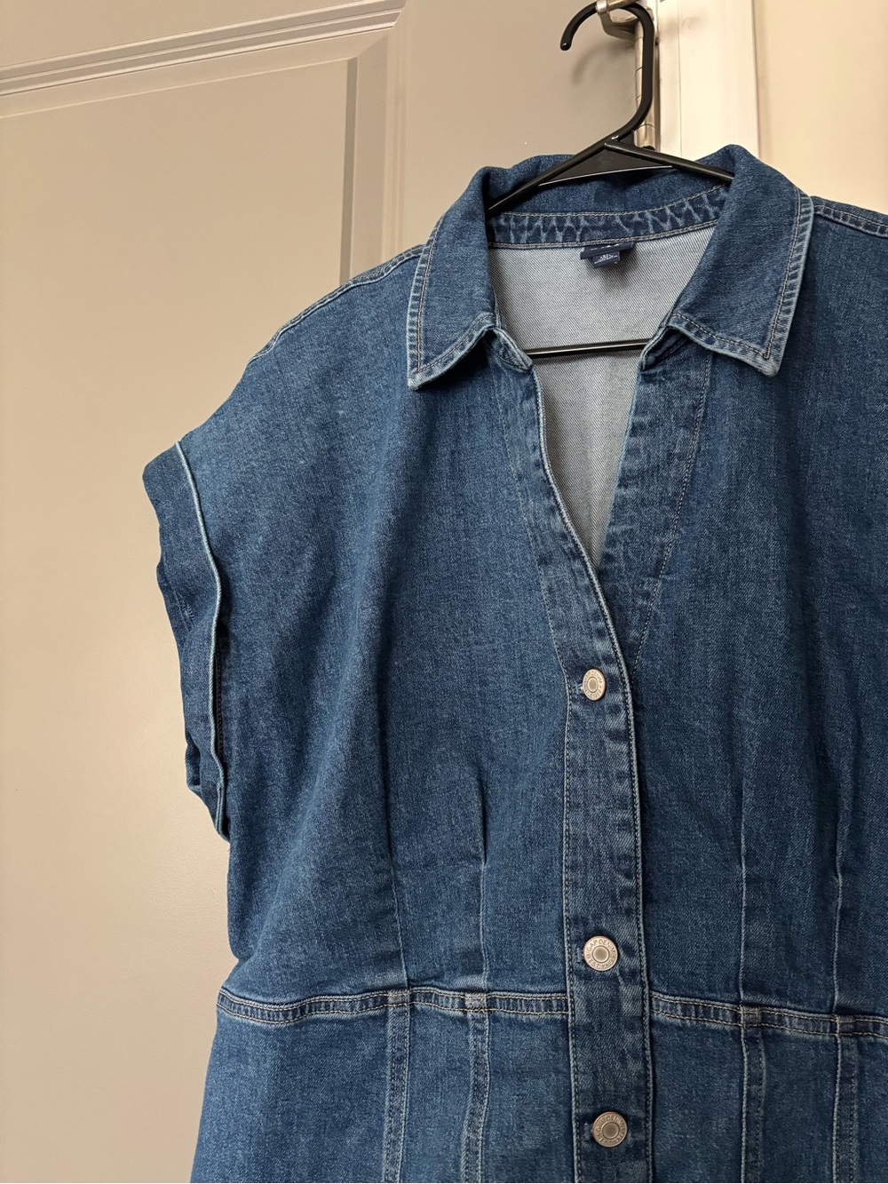NWOT Gap Denim Dress XL Tall - Picture 4 of 7
